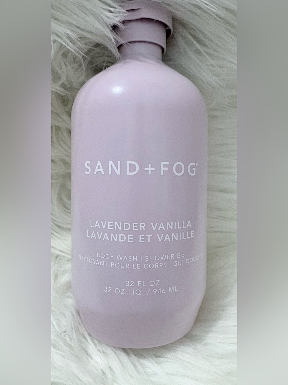 SAND+FOG Lavender Vanilla Body Wash 32 oz